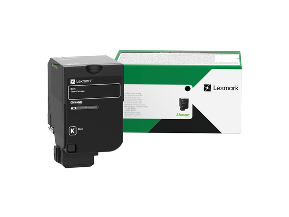 Lexmark 71C8HK0 siyah toner kartuşu
