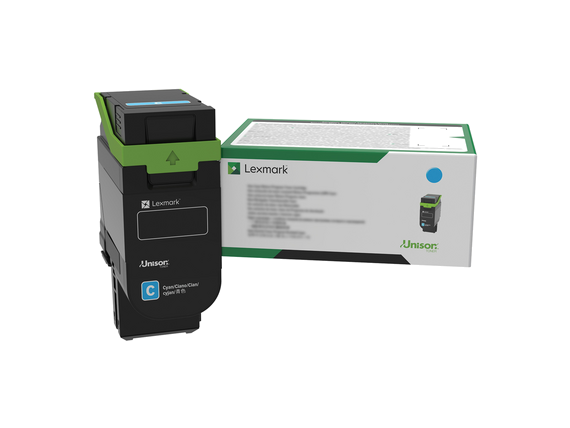 Lexmark camgöbeği (cyan) toner kartuşu (temsili görsel)